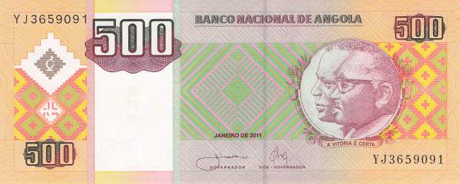 500 Kwanzas 2011 p149b